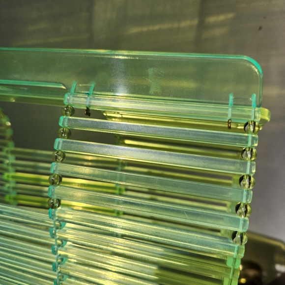 Neon acrylic handbag - Picture 5 of 6